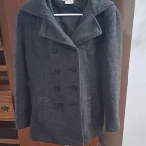 Arizona Jean Company Charcoal Pea Coat